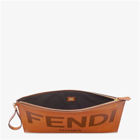 fendi large flat pouch|fendi large flat bag.